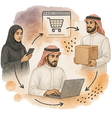 تحليل رحلة المستخدم من الزيارة إلى الشراء