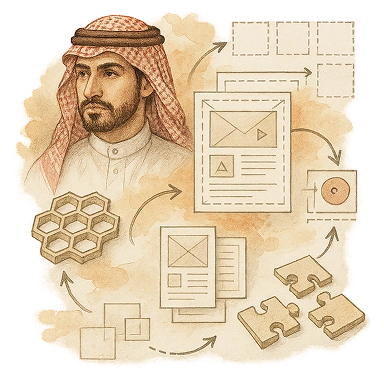 تطوير نظام تصميم مرن قابل للتوسع