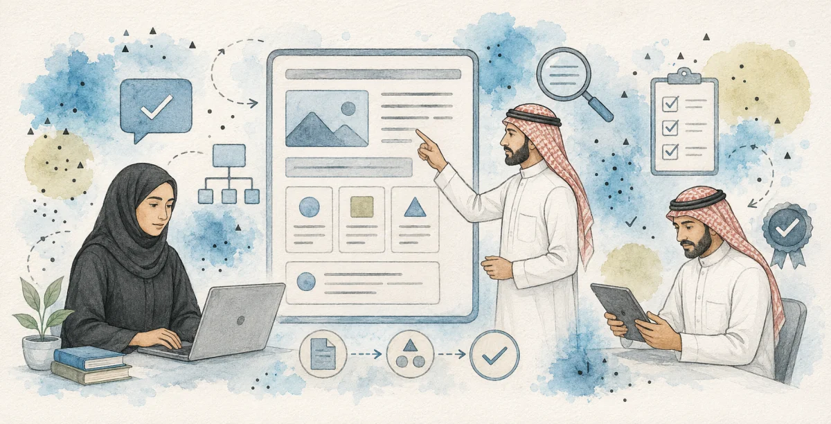 ضوابط جودة المحتوى الحكومي: كيف تضمن أن رسالتك مفهومة؟