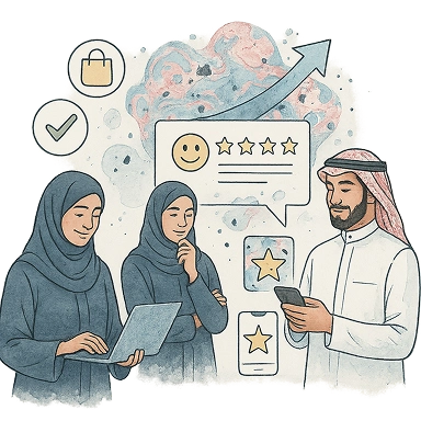 تحسين تجربة التقييمات والمراجعات