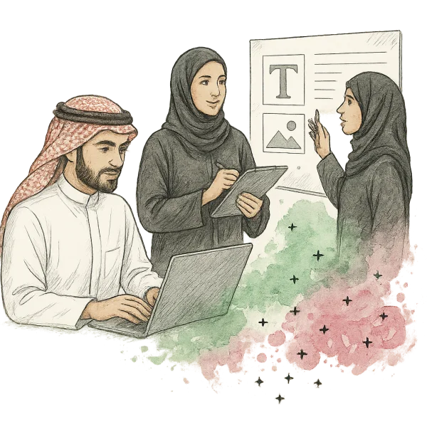 تحسين جودة النصوص وتقارير UX