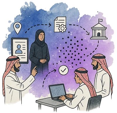 تحليل رحلة المستخدم للخدمات الحكومية