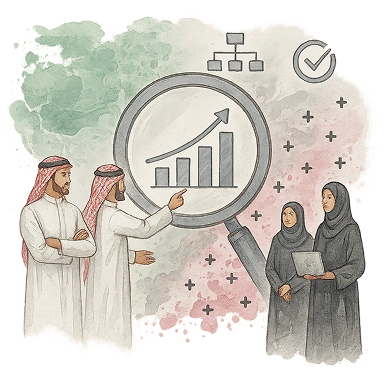 تحليل مستوى النضج الرقمي