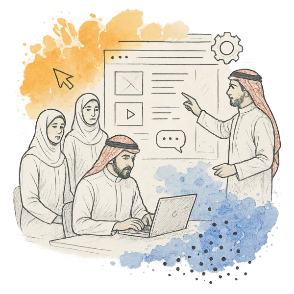 تدريب وتهيئة الفريق الداخلي