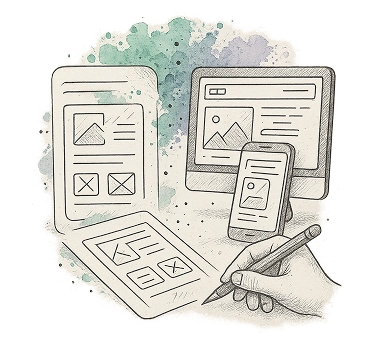 تصميم تجربة الاستخدام والواجهة (UX & UI Design)