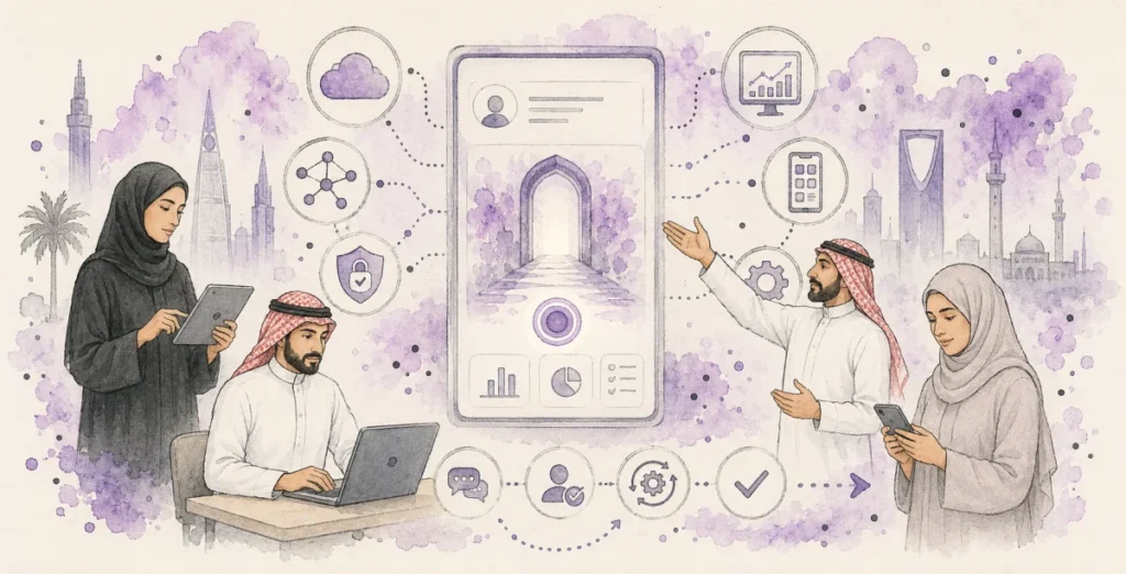 خدمات التحول الرقمي في السعودية