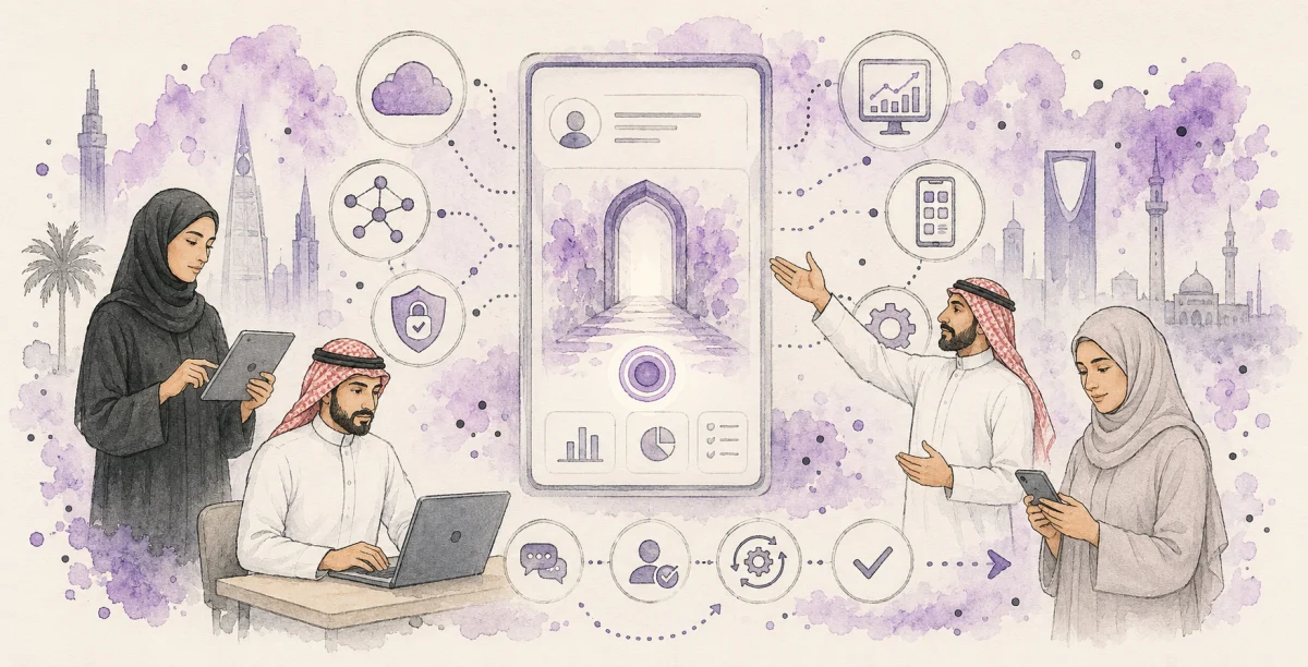 خدمات التحول الرقمي في السعودية