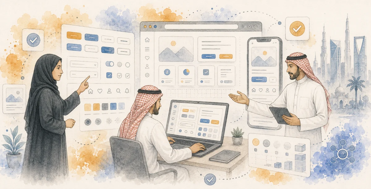 كود المنصات نظام التصميم الموحد للمملكة العربية السعودي