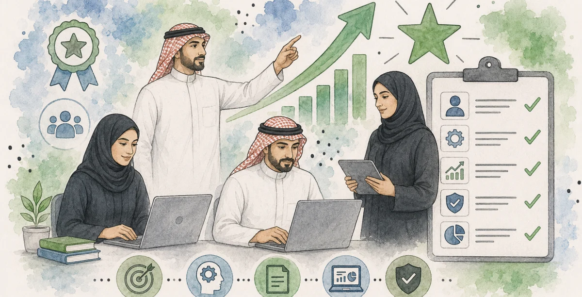 ما الذي يميز الجهات ذات الأداء المرتفع في التقييم الرقمي؟