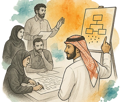ورش عمل تشاركية لتصميم الخدمات الحكومية مع المستخدمين
