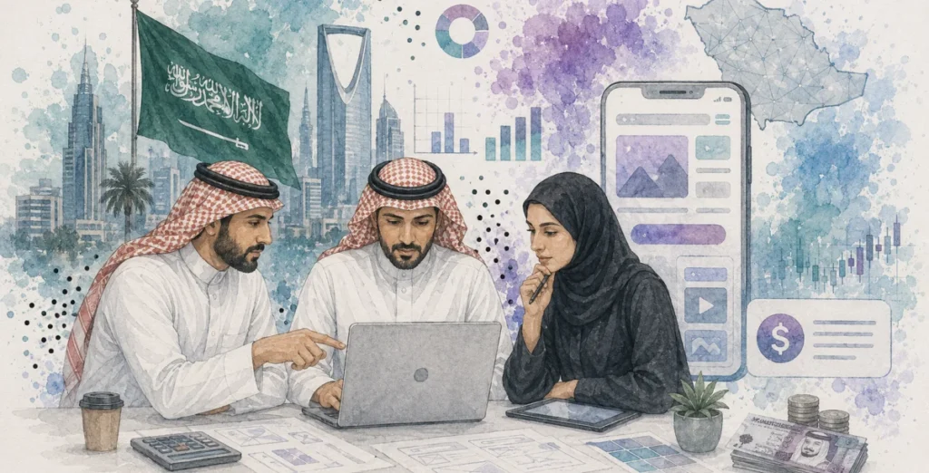 تكلفة تصميم واجهة تطبيق احترافي في السعودية