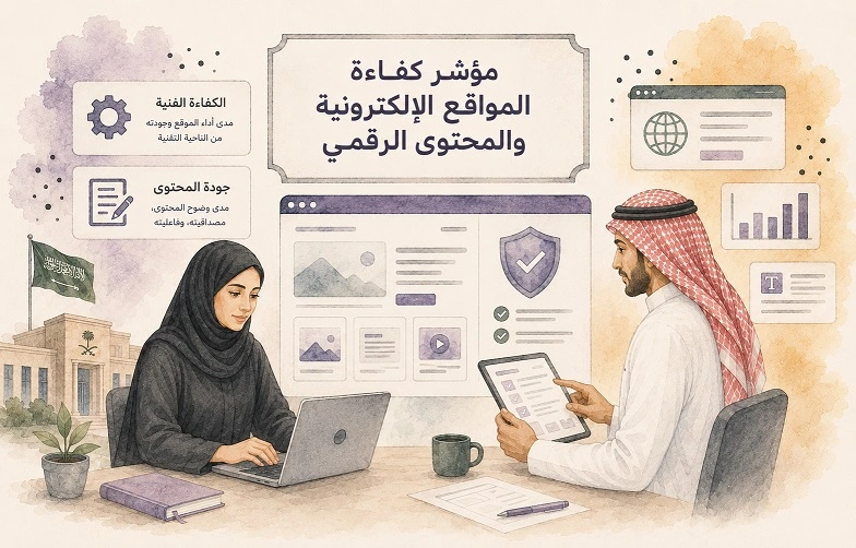 مؤشر كفاءة المواقع الإلكترونية والمحتوى الرقمي دليلك الشامل لرفع تصنيف جهتك